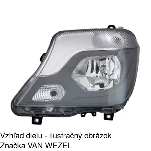 Hlavný reflektor POLCAR 50N209-E - obr. 4