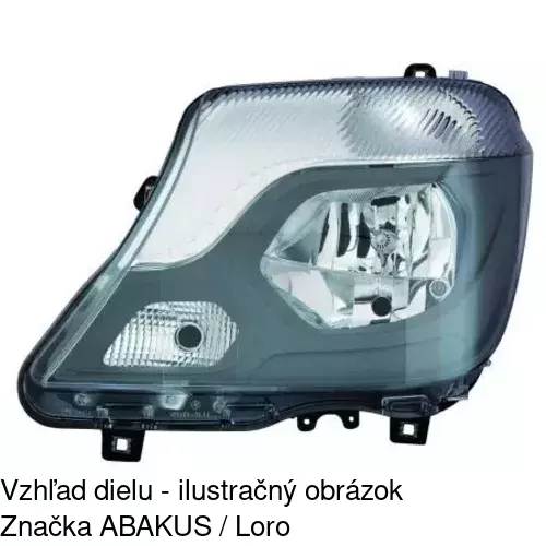 Hlavný reflektor POLCAR 50N210-H - obr. 3