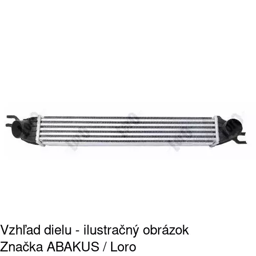 Chladiče vzduchu (Intercoolery) POLCAR 5101J8-1 - obr. 4