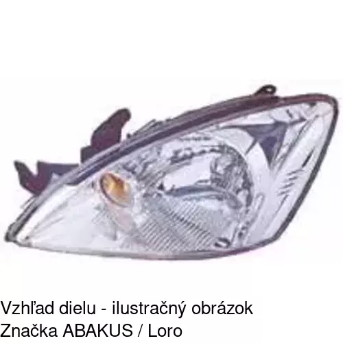 Hlavný reflektor POLCAR 5233103E