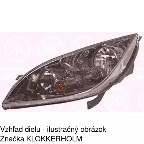 Hlavný reflektor POLCAR 524110-U