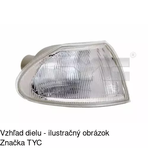 Predná smerovka POLCAR 5507206E