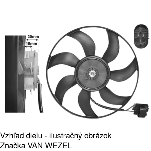 Ventilátory chladičov POLCAR 551123W4 - obr. 3