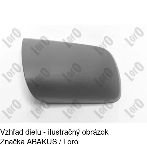 Vonkajšie zrkadlo POLCAR 5514521E - obr. 1