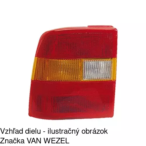 Zadné svetlo POLCAR 551487-E - obr. 2