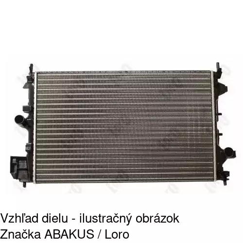 Chladiče vody POLCAR 551808A5 - obr. 3