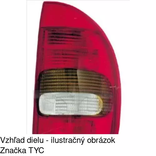 Zadné svetlo POLCAR 5555881V - obr. 2