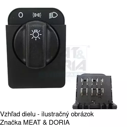 Hlavný vypínač POLCAR 5555P-10 - obr. 1