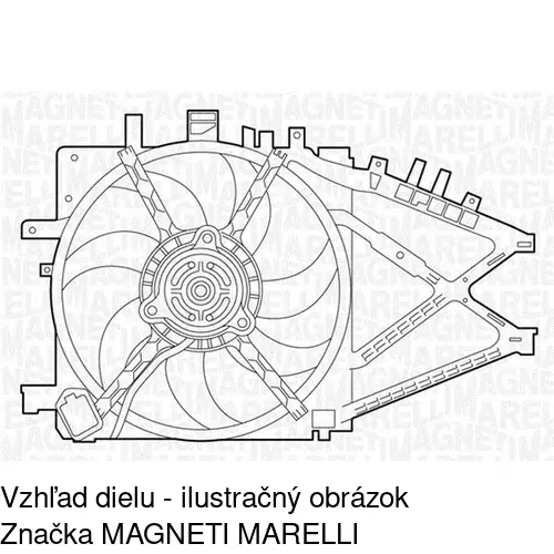 Ventilátor bez krytu / podpery POLCAR 555623U6 - obr. 3