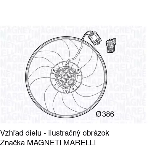 Ventilátory chladičov POLCAR 555623W1 - obr. 3