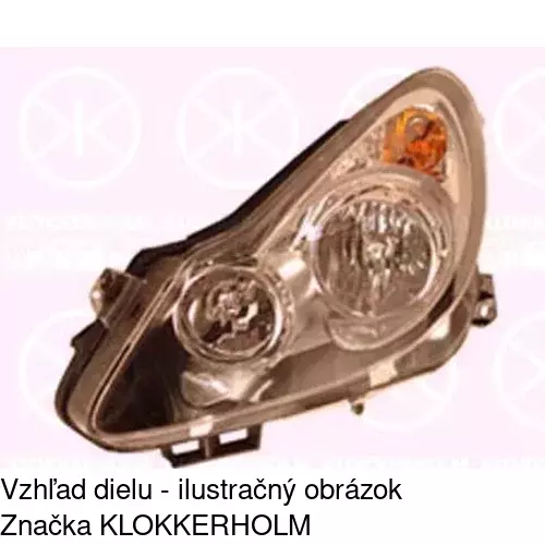 Hlavný reflektor POLCAR 5558103V - obr. 3