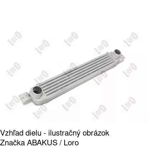 Chladiče vzduchu (Intercoolery) POLCAR 5559J8-2 - obr. 1