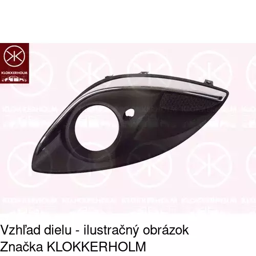 Kryt v nárazníku POLCAR 55B1273J