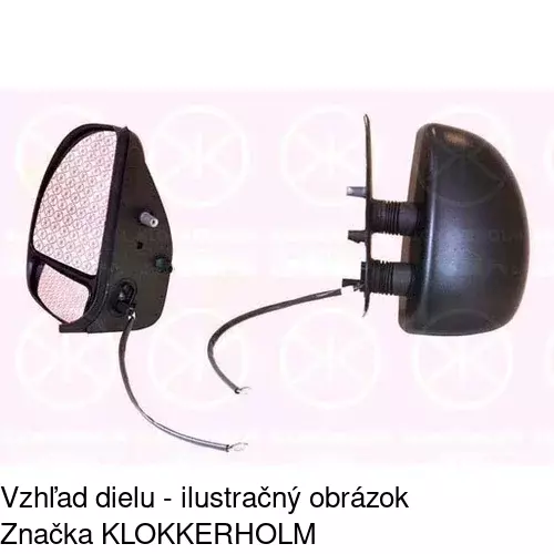 Vonkajšie zrkadlo POLCAR 5702526E - obr. 1