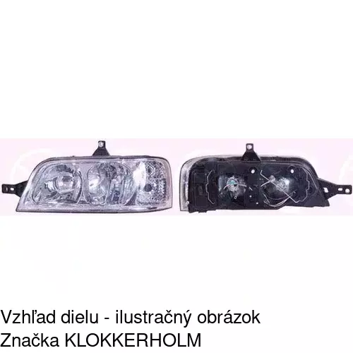 Hlavný reflektor POLCAR 5704090E - obr. 2