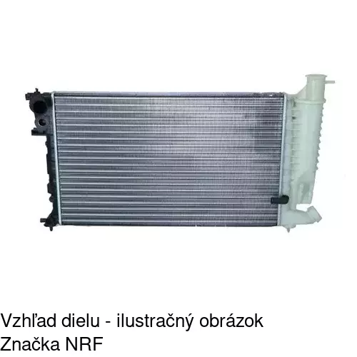 Chladiče vody POLCAR 570708A4 - obr. 1