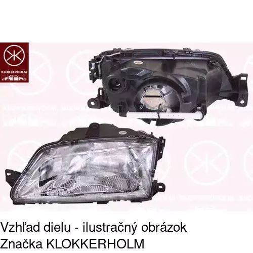 Hlavný reflektor POLCAR 5707100E - obr. 5