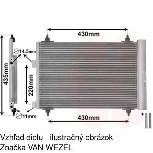 Chladiče klimatizácie POLCAR 5710K8C1S - obr. 4