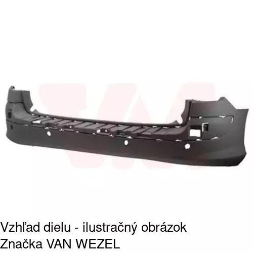 Zadný nárazník POLCAR 5712964J - obr. 2