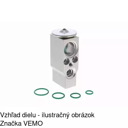 Expanzný ventil POLCAR 5716KZ-1