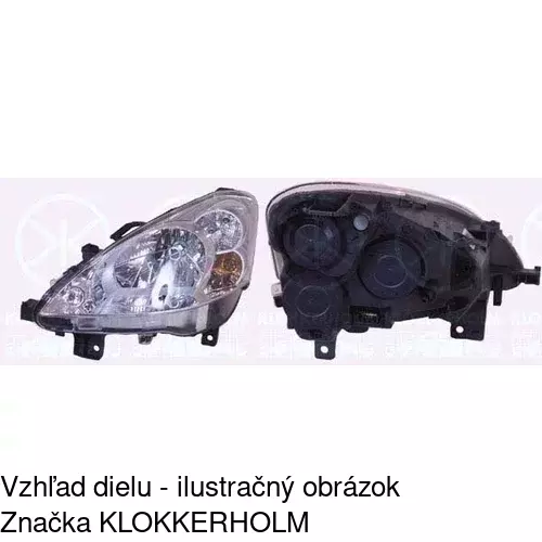 Hlavný reflektor POLCAR 579210-E - obr. 2