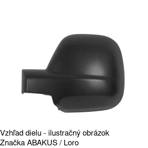 Vonkajšie zrkadlo POLCAR 57U1511M