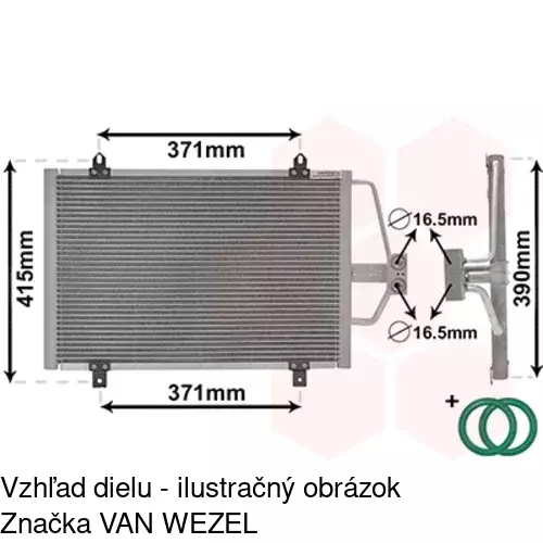 Chladiče klimatizácie POLCAR 6007K8C1 - obr. 4