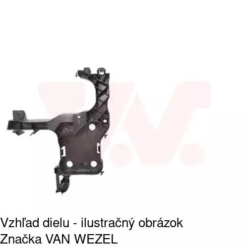 Držiak predného pásu POLCAR 6012046QT - obr. 3