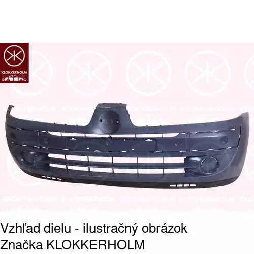 Predný nárazník POLCAR 6016071J