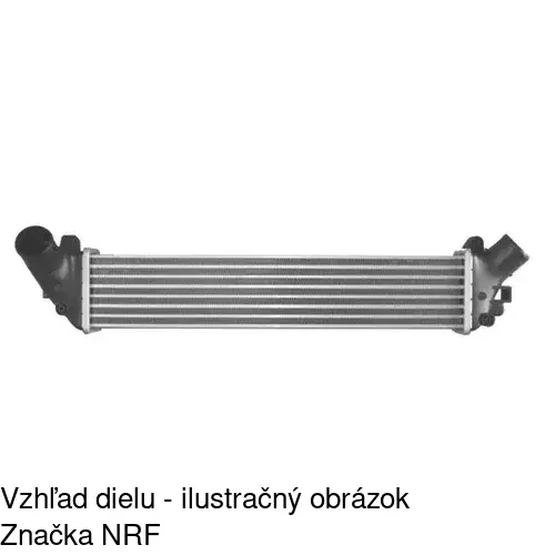 Chladiče vzduchu (Intercoolery) POLCAR 6060J8-2 - obr. 1