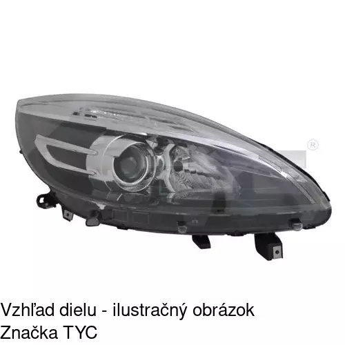 Hlavný reflektor POLCAR 6073095E