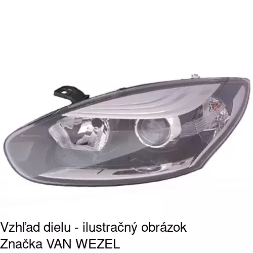 Hlavný reflektor POLCAR 60C209-U - obr. 5