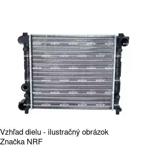 Chladiče vody POLCAR 671108-0