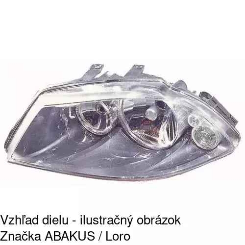 Hlavný reflektor POLCAR 6730095E - obr. 4