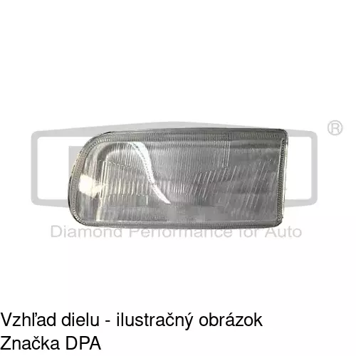 Sklo reflektora POLCAR 691012-E