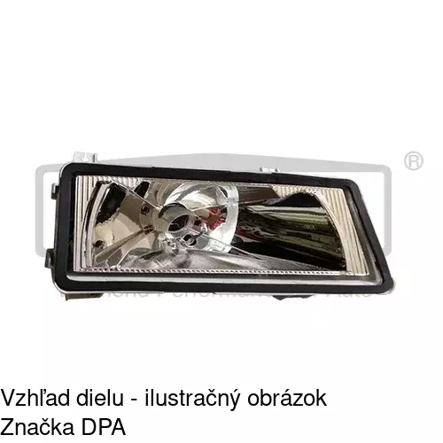 Hlavný reflektor 6911100E /POLCAR/ - obr. 3