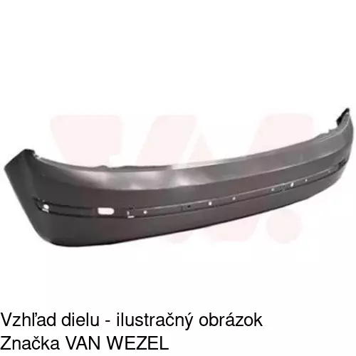 Zadný nárazník 6913961J /POLCAR/ - obr. 1