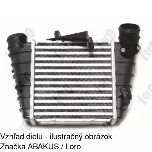 Chladiče vzduchu (Intercoolery) POLCAR 6913J8-2 - obr. 4