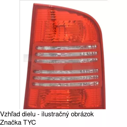 Zadné svetlo POLCAR 692088-V - obr. 1