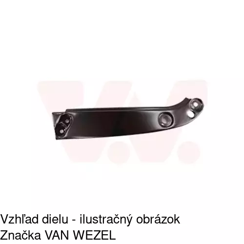 Držiak predného pásu POLCAR 69A1045X - obr. 1