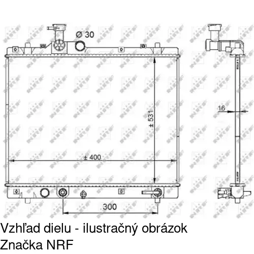 Chladiče vody POLCAR 741508-4