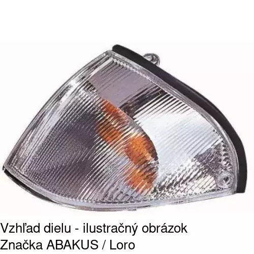 Predná smerovka POLCAR 7422190E - obr. 1