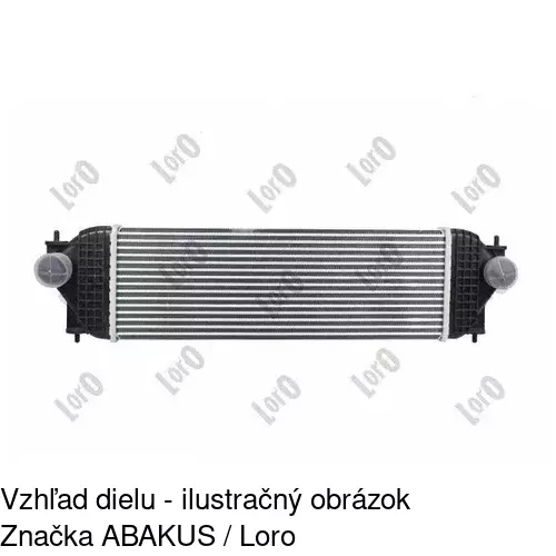 Chladiče vzduchu (Intercoolery) POLCAR 7426J8-1 - obr. 1