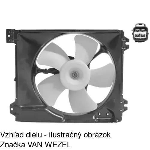 Ventilátory chladičov POLCAR 743523W3 - obr. 2