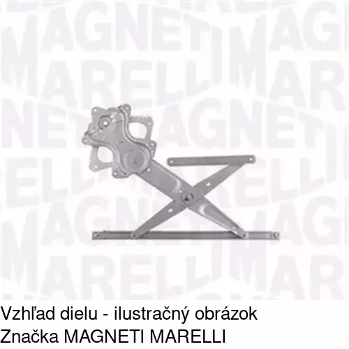 Elektrický mechanizmus okna dverí POLCAR 8105PSE6