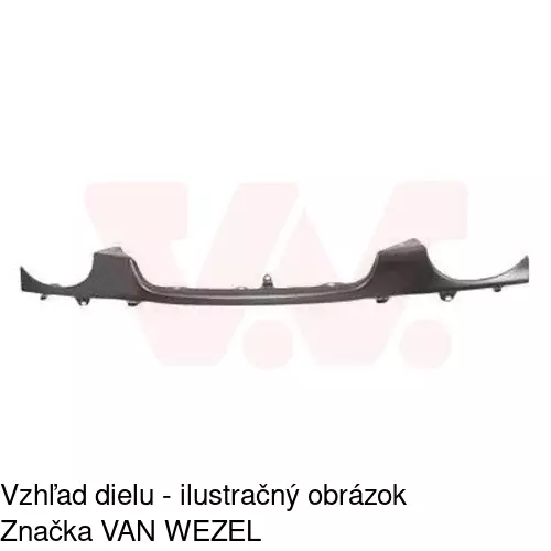 Lišta pod reflektorom POLCAR 811206