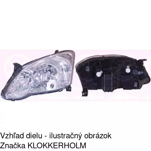 Hlavný reflektor POLCAR 8115091E