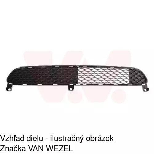 Kryt v nárazníku POLCAR 815327