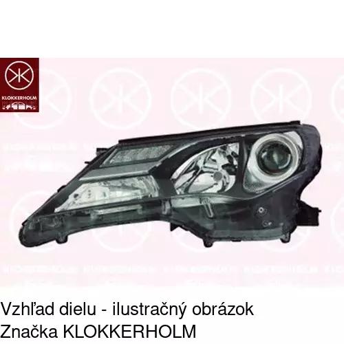 Hlavný reflektor POLCAR 81X2091E