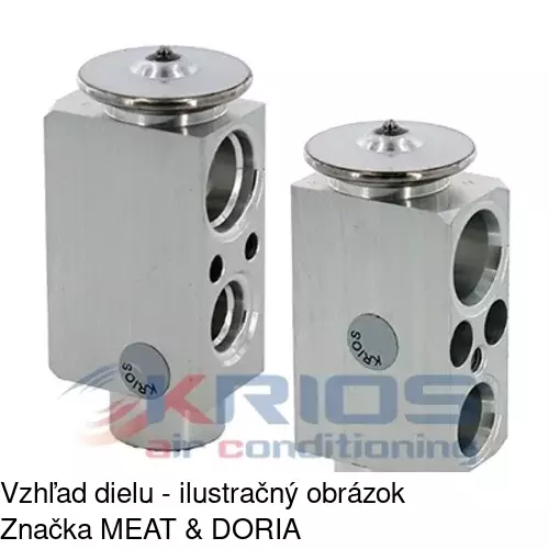 Expanzný ventil POLCAR 8UW351234201 - obr. 2